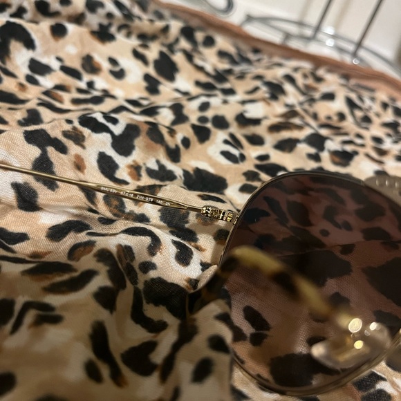 MIU MIU AUTHENTIC GOLD AND DIAMOND AVIATORS FOR WOMEN SUNGLASSES - Picture 11 of 13